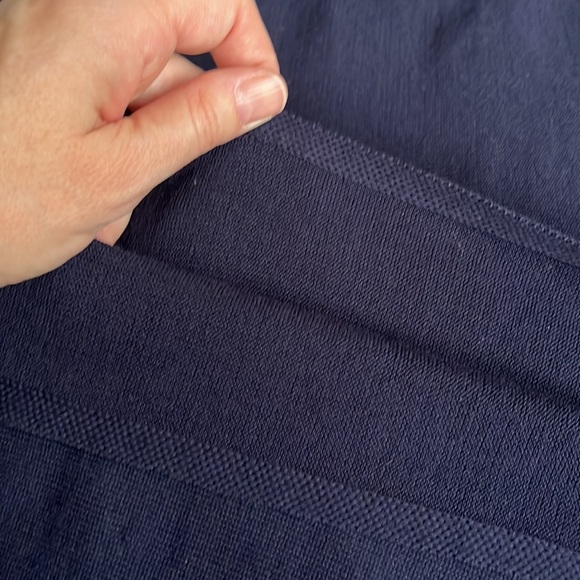 NWT Women’s ASPESI Oxford knit Maglia A-Line Maxi Skirt / Navy / Small - Picture 7 of 15